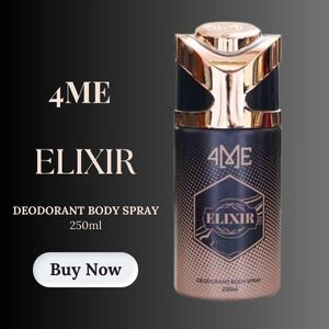 4ME Elixir best body spray with a refreshing fragrance, designed for long-lasting scent and confidence boost