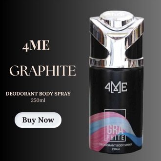 4Me Graphite Deodorant Body Spray 250ml delivers all-day freshness with a sophisticated, masculine fragrance. Perfect for active lifestyles, it provides superior odor protection, keeping you feeling confident and refreshed throughout the day. The sleek design and long-lasting formula make it an ideal choice for those seeking both style and performance in their daily routine.